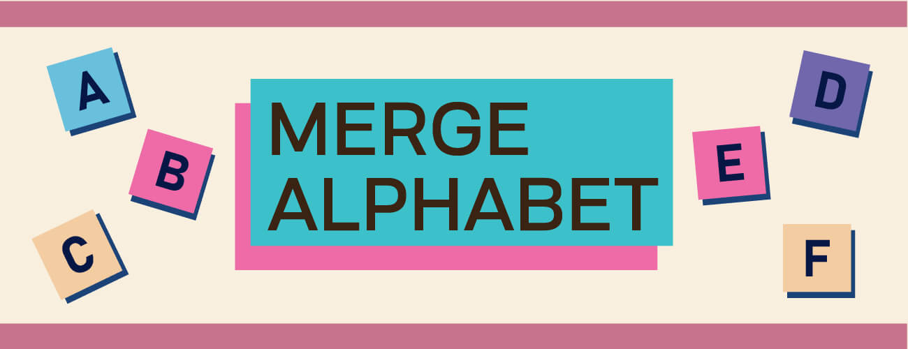 Marketing Games - Merge Alphabet