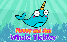 Flossy & Jim Whale Tickler HTML5 Game