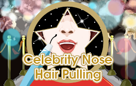 Celebrity Nose Hair Pulling HTML5 Game