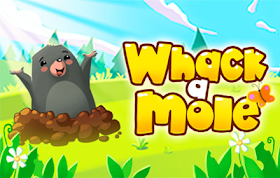 Whack A Mole HTML5 Game