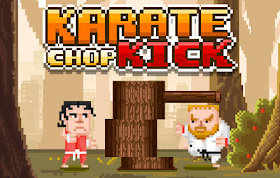 Karate Chop Kick HTML5 Game