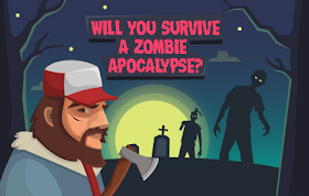 Zombie Apocalypse Quiz HTML5 Game