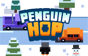 Penguin Hop HTML5 Game