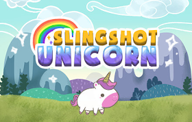 Slingshot Unicorn HTML5 Game