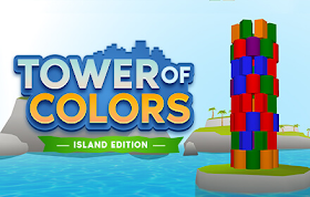 Tower of Colors 3D Island HTML5 Game