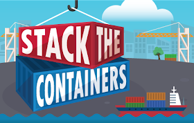 Stack The Containers HTML5 Game