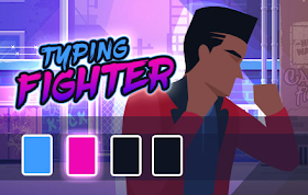 Typing Fighter HTML5 Game