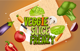 Veggie Slice Frenzy HTML5 Game