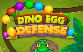 Dino Egg Defense HTML5 Game