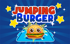 Jumping Burger HTML5 Game