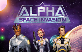 Alpha Space Invasion HTML5 Game