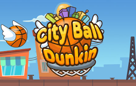 City Ball Dunkin HTML5 Game