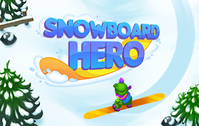 Snowboard Hero HTML5 Game