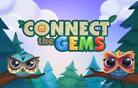 Connect The Gems HTML5 Game