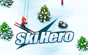 Ski Hero HTML5 Game