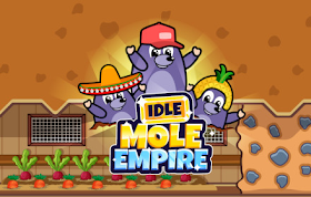 Idle Mole Empire HTML5 Game