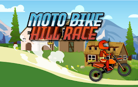 Moto Bike Hill Race HTML5 Game