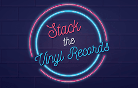 Stack The Vinyl Records HTML5 Game