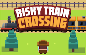 Risky Train Crossing HTML5 Game