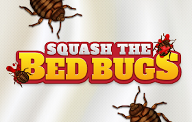Squash The Bed Bugs HTML5 Game
