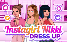 Instagirl Nikki Dress Up HTML5 Game