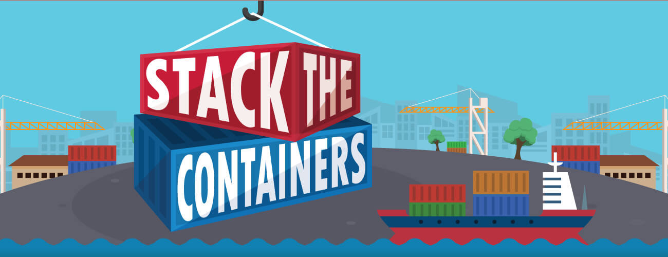 Corporate Training Games - Stack The Containers