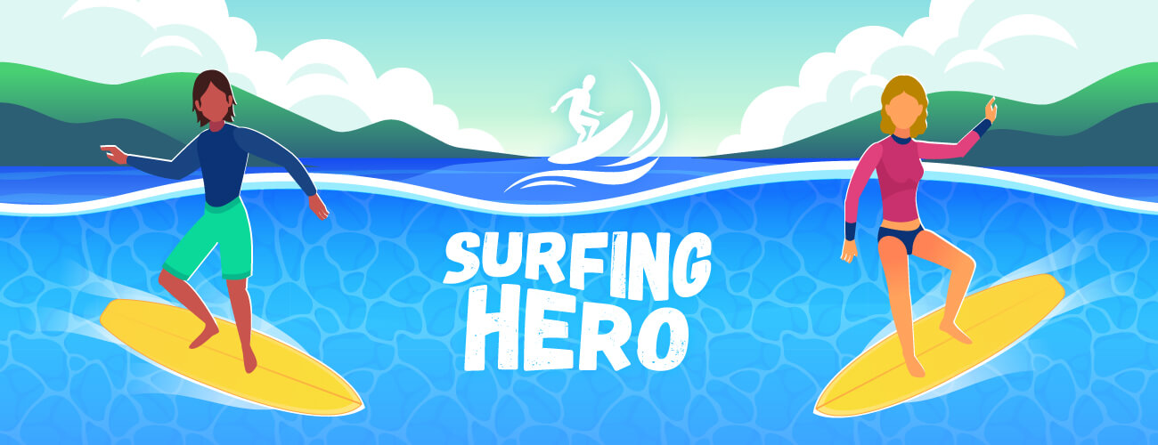 Skill Based Games - Surfing Hero